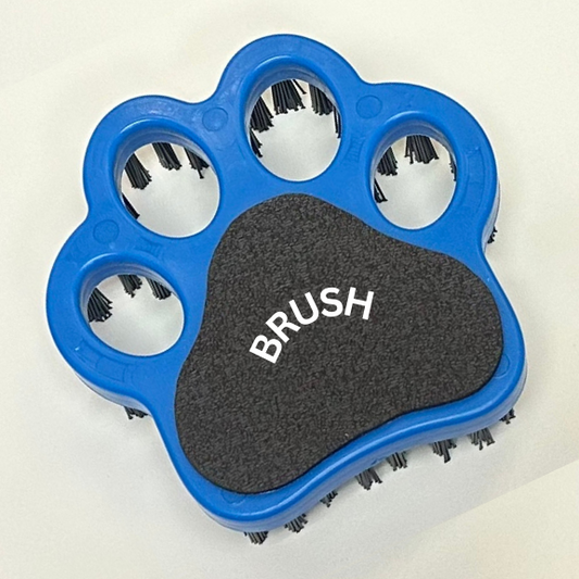 Dog Paw Brush - 1", 1.25", 1.5" Bristles