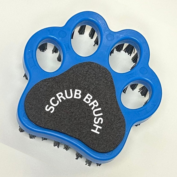 Dog Paw Scrubber - 3/4" Bristles