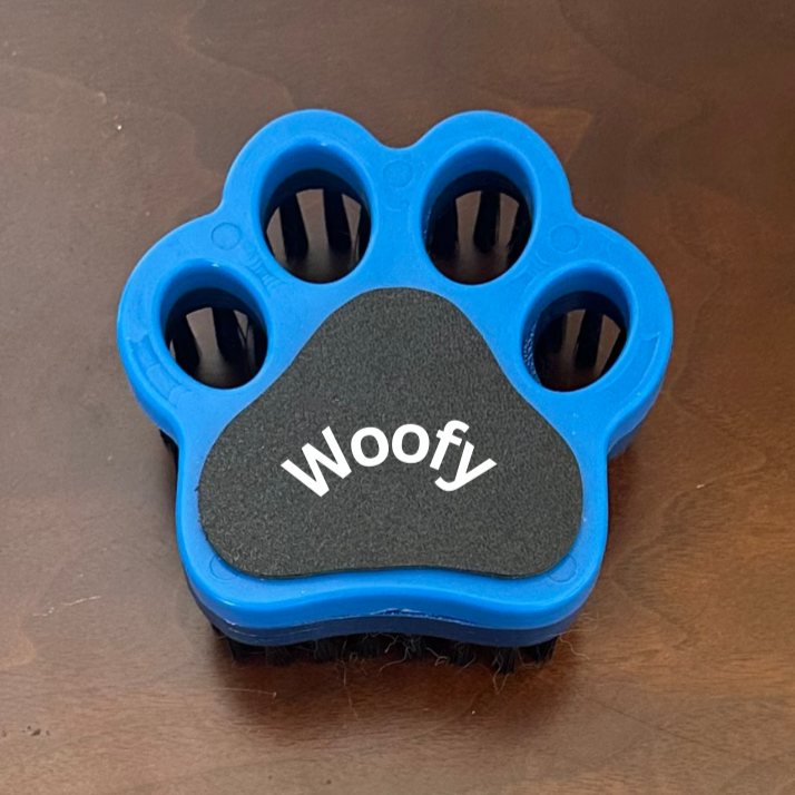 Custom Dog Paw Brush